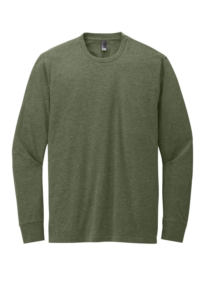 District DT109 Perfect Blend CVC Long Sleeve Tee