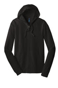 District DT1100 Jersey Full-Zip Hoodie