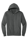 District DT1103 Perfect Weight  Fleece Full-Zip Hoodie