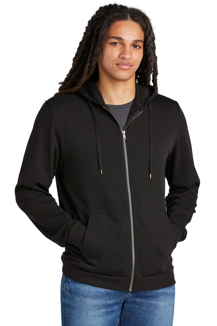 District DT1302 Perfect Tri Fleece Full-Zip Hoodie
