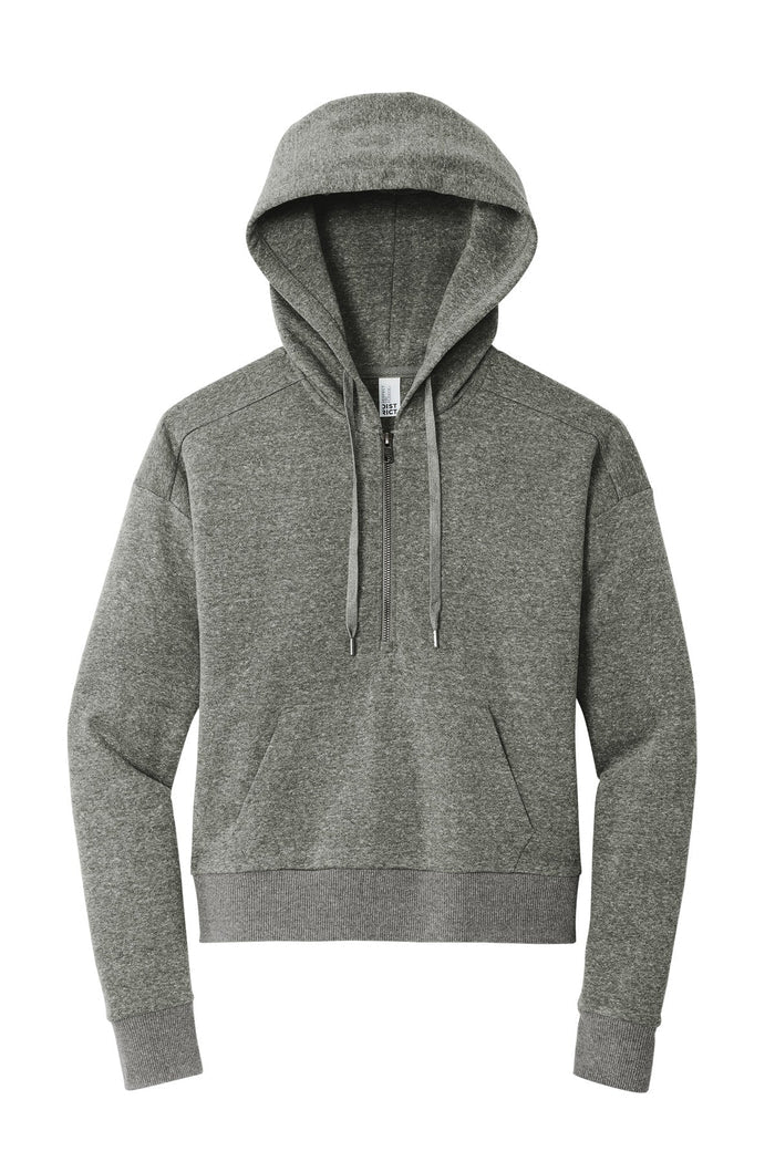 District DT1311 Women's Perfect Tri Fleece 1/2-Zip Pullover