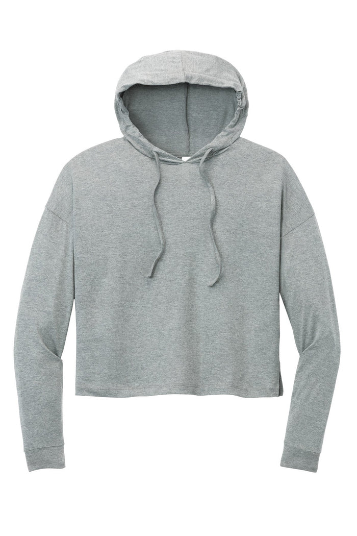 District DT1390L Women's Perfect Tri Midi Long Sleeve Hoodie