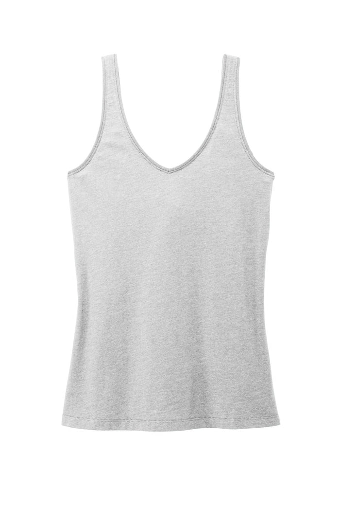 District DT154 Women's Perfect Blend CVC V-Neck Tank