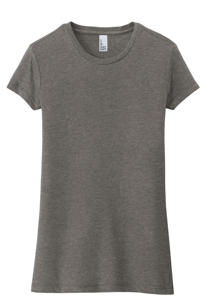 District DT155 Women's Fitted Perfect Tri  Tee