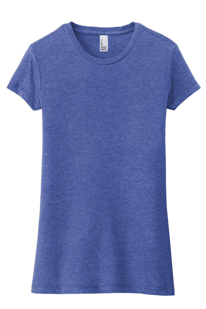 District DT155 Women's Fitted Perfect Tri  Tee