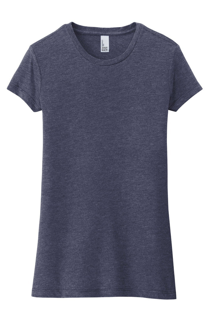District DT155 Women's Fitted Perfect Tri  Tee