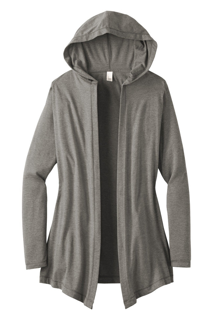 District DT156 Women's Perfect Tri  Hooded Cardigan