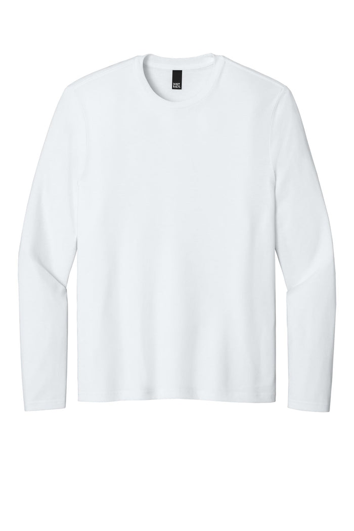 District DT185 Perfect Weight CVC Long Sleeve Tee