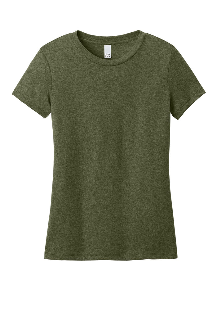 District DT188 Women's Perfect Weight CVC Tee