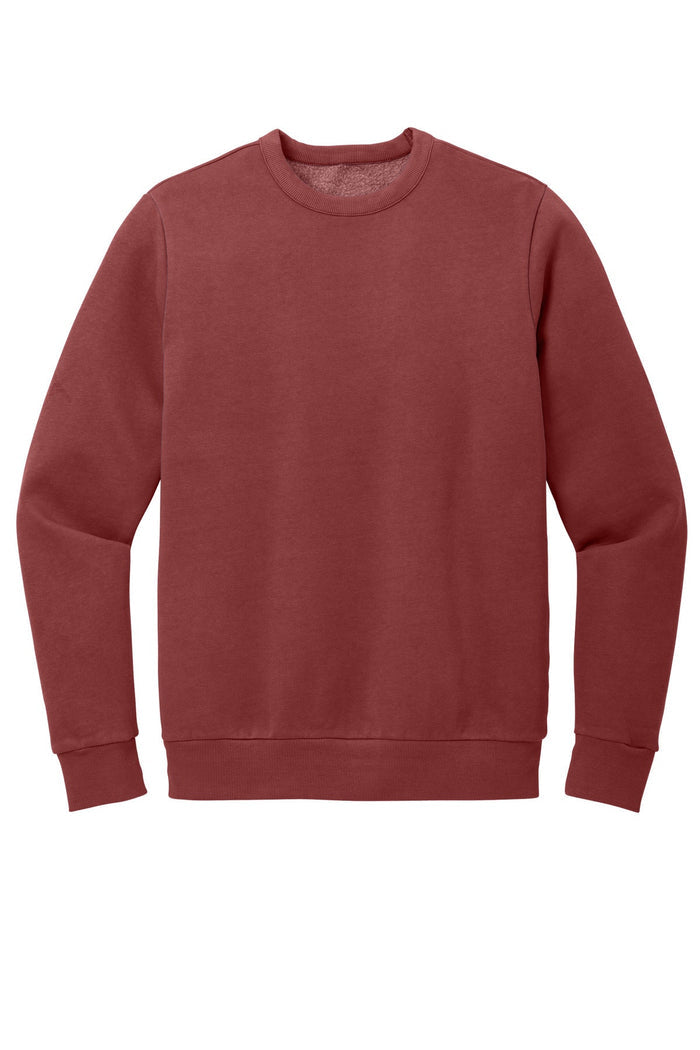 District DT2204 Wash Fleece Crew