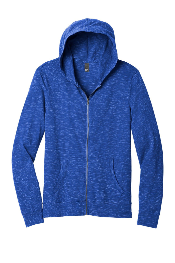 District DT565 Medal Full-Zip Hoodie