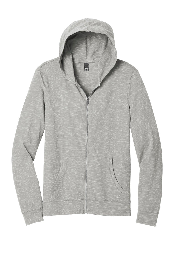 District DT565 Medal Full-Zip Hoodie