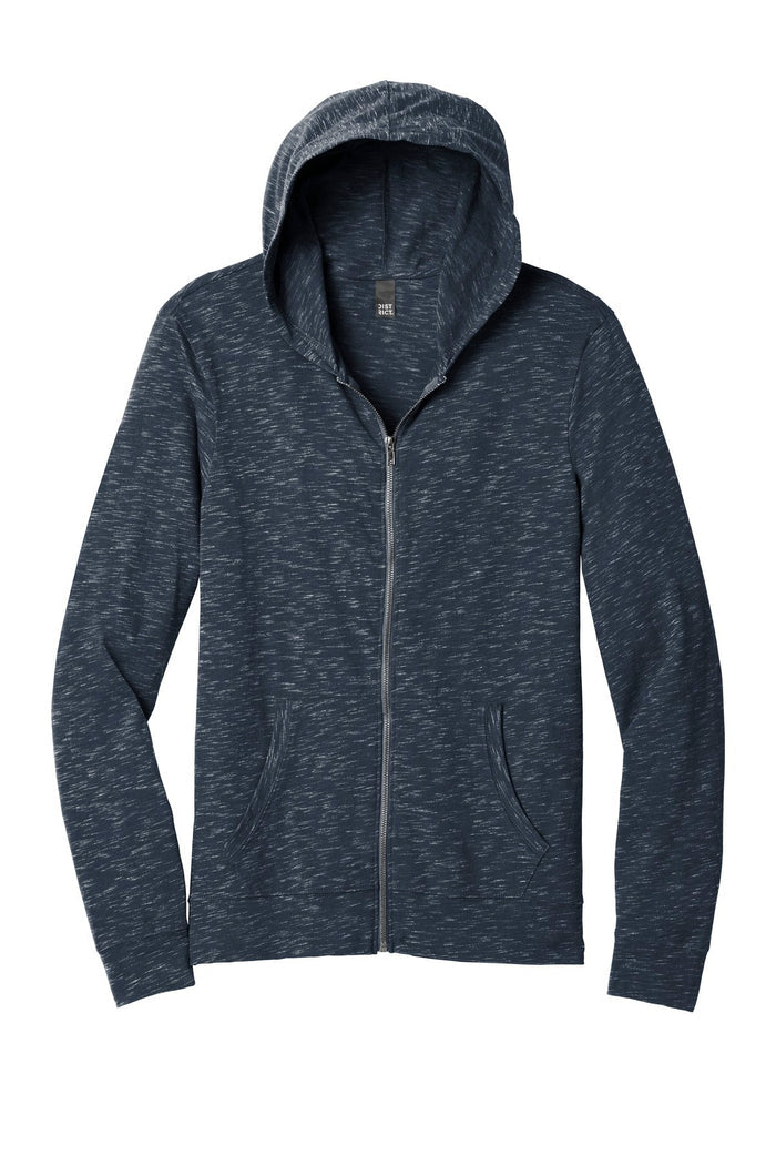 District DT565 Medal Full-Zip Hoodie