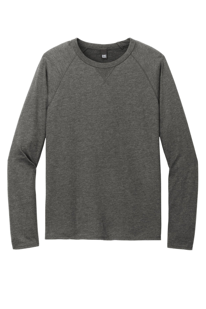District DT572 Featherweight French Terry Long Sleeve Crewneck