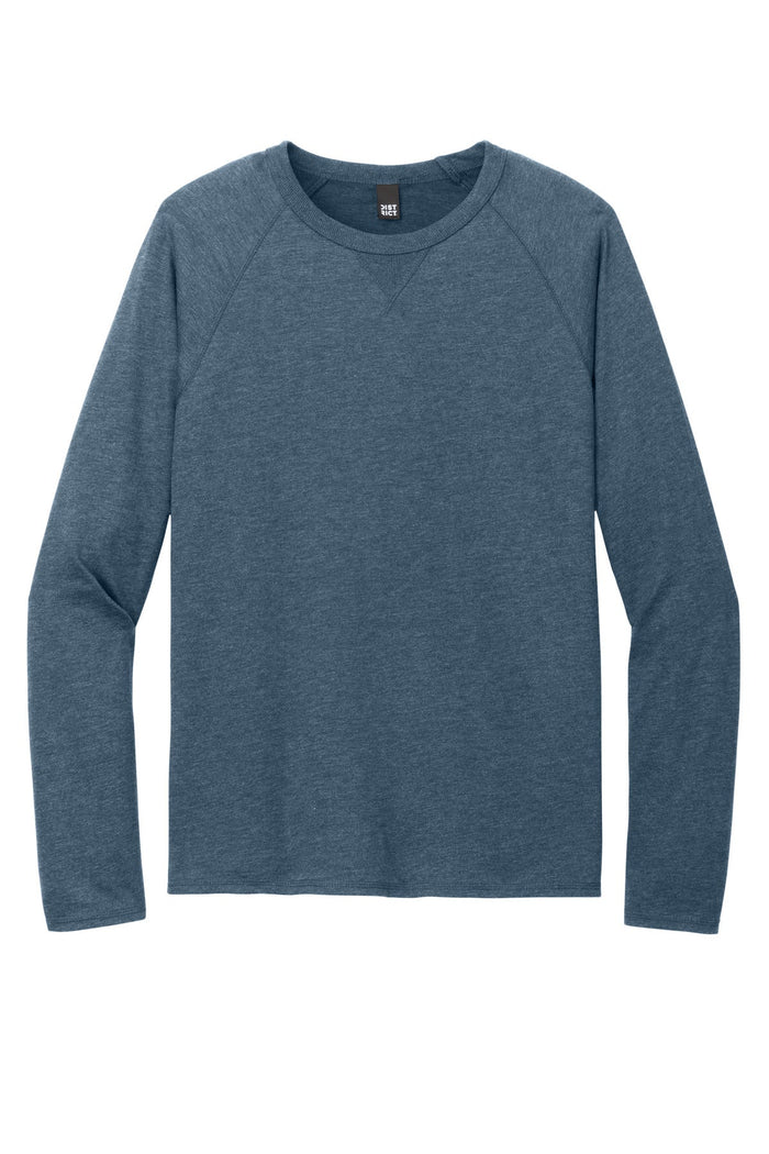 District DT572 Featherweight French Terry Long Sleeve Crewneck