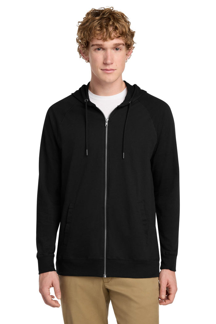 District DT573 Featherweight French Terry Full-Zip Hoodie