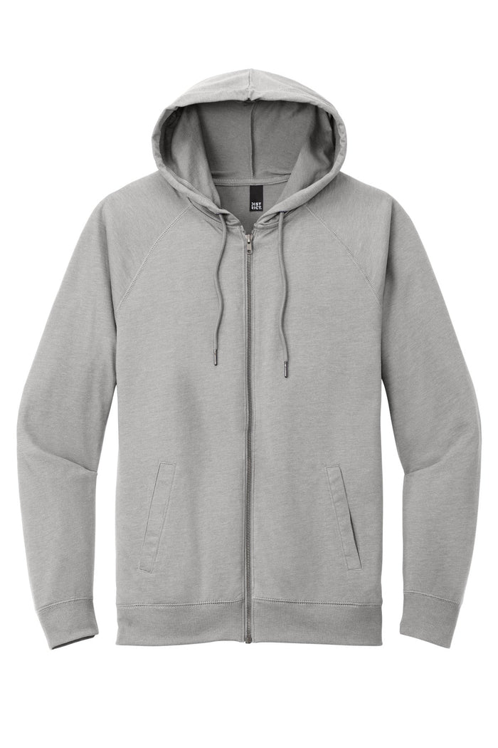 District DT573 Featherweight French Terry Full-Zip Hoodie