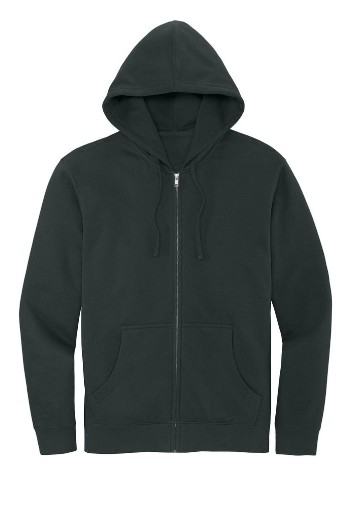 District DT6102 V.I.T.Fleece Full-Zip Hoodie