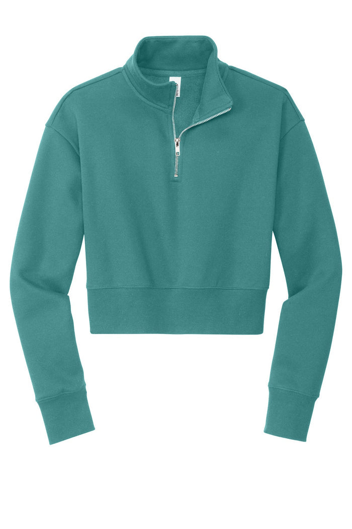 District DT6111 Women's V.I.T. Fleece 1/2-Zip