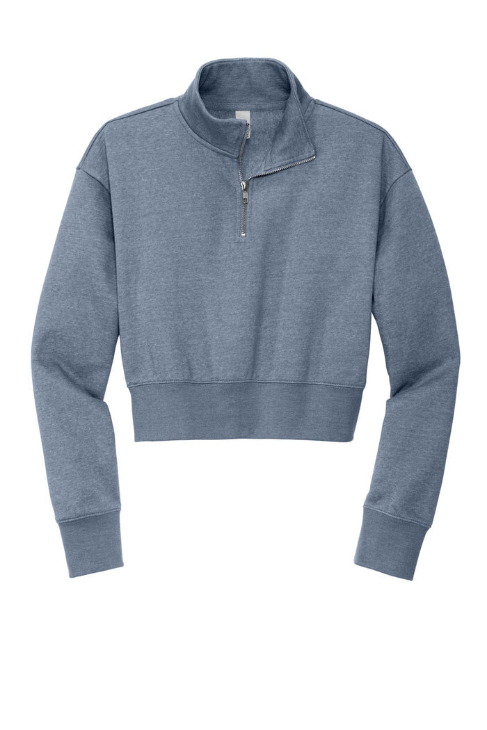 District DT6111 Women's V.I.T. Fleece 1/2-Zip