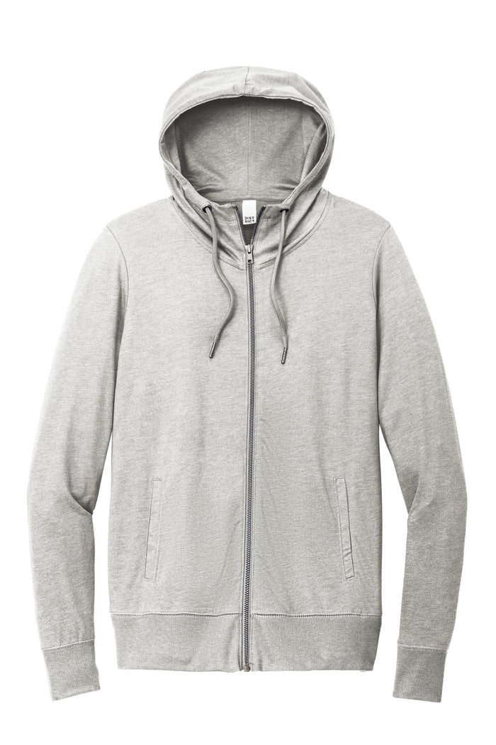 District DT673 Women's Featherweight French Terry Full-Zip Hoodie