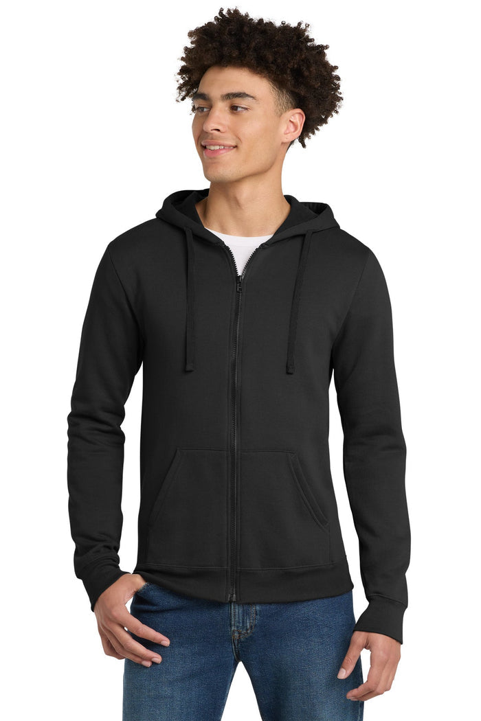 District DT800 The Concert Fleece Full-Zip Hoodie
