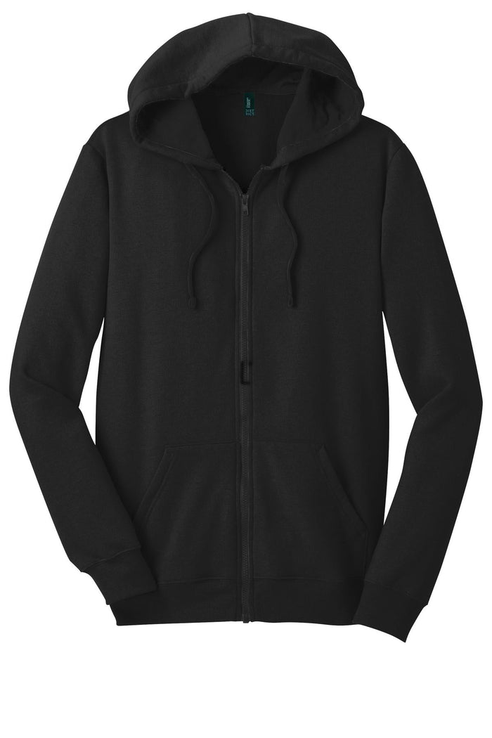 District DT800 The Concert Fleece Full-Zip Hoodie