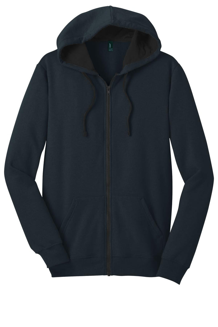 District DT800 The Concert Fleece Full-Zip Hoodie