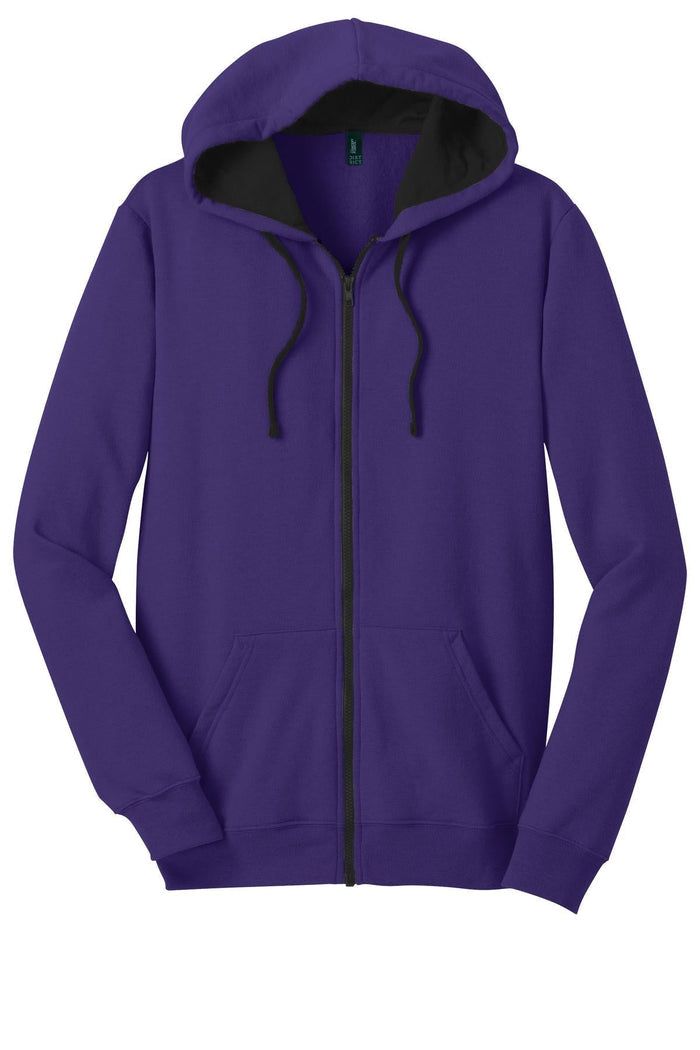 District DT800 The Concert Fleece Full-Zip Hoodie
