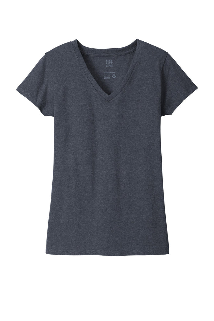 District DT8001 Women's Re-Tee  V-Neck