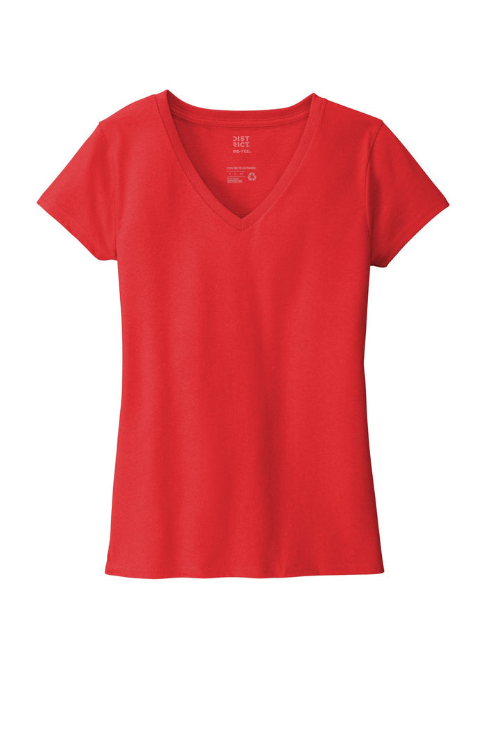 District DT8001 Women's Re-Tee  V-Neck