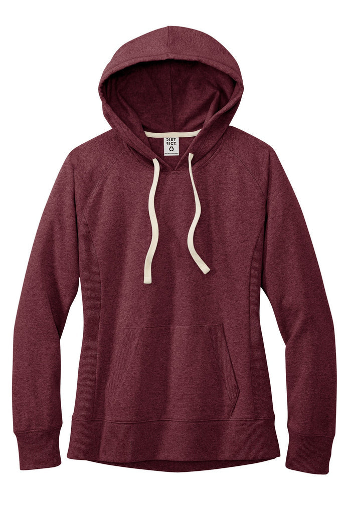 District DT8101 Women's Re-Fleece Hoodie