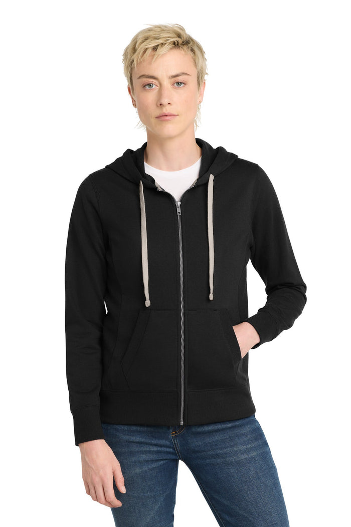 District DT8103 Women's Re-FleeceFull-Zip Hoodie