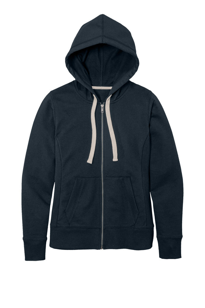 District DT8103 Women's Re-FleeceFull-Zip Hoodie