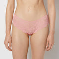 Diva Cheeky Panty with Timeless Lace in Rose Elegance