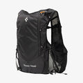 AMP10224 - Dynamic Shield™ Running Vest | A721 M-L in Black showing the back and partial inner.