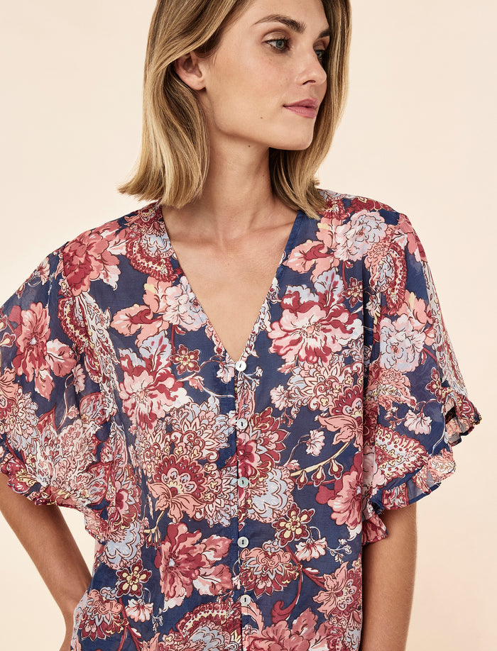 Ella Frill Boxer PJ Set