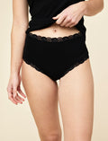 Ellie Lace Trim Highrise Pantie