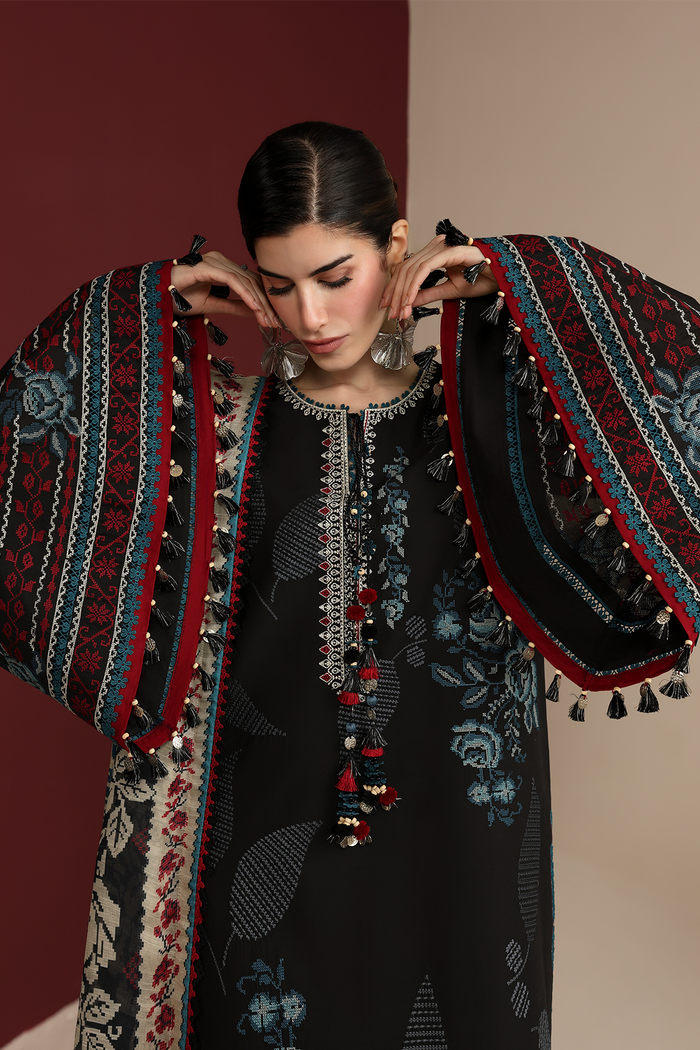 EMBROIDERED LAWN IL26-D05