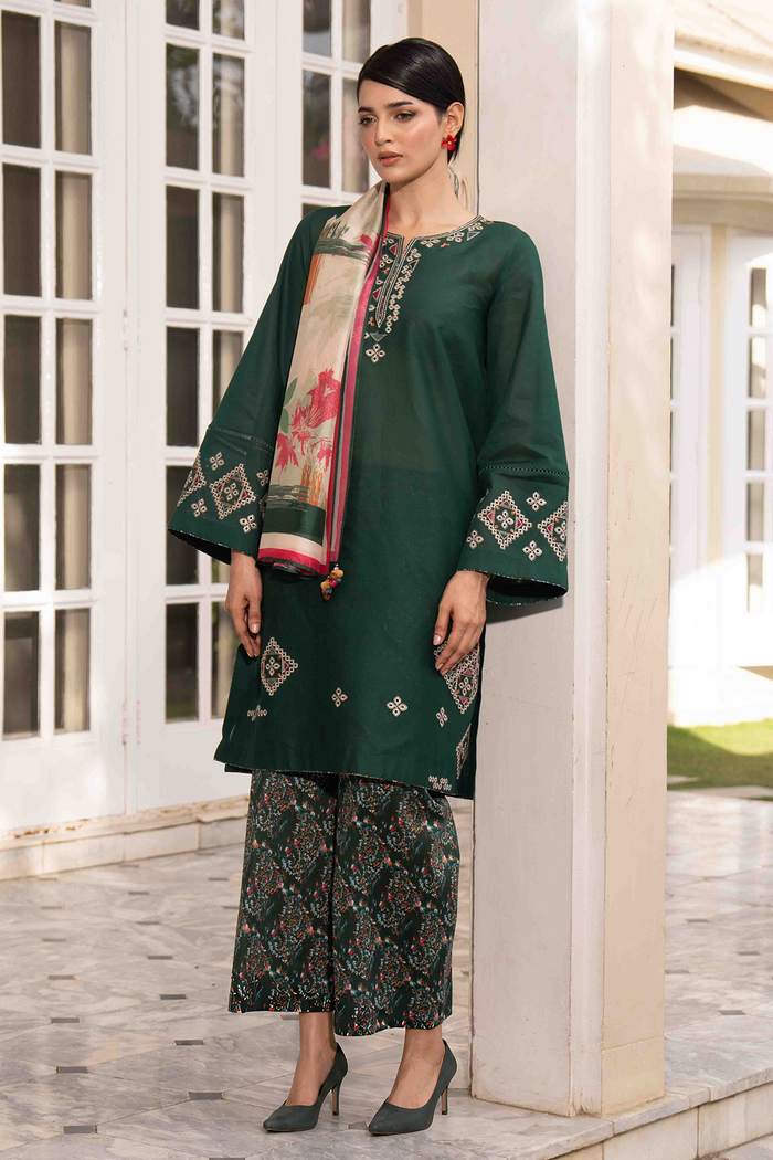 EMBROIDERED LAWN RTW-9377