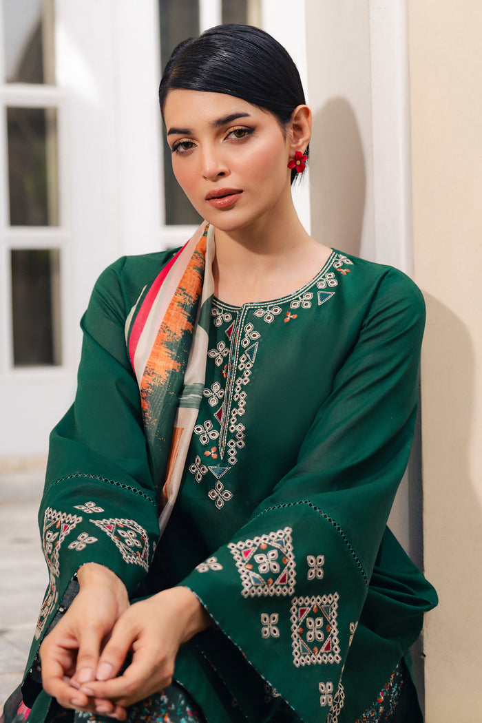 EMBROIDERED LAWN RTW-9377