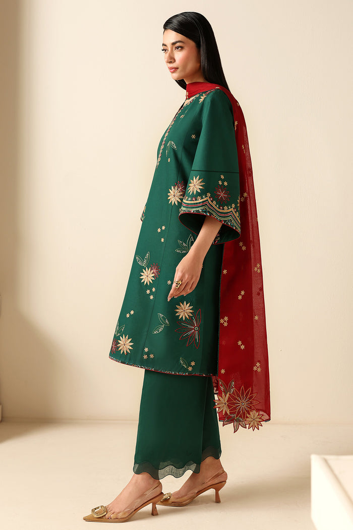EMBROIDERED LAWN USE-9272
