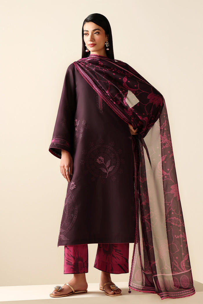 EMBROIDERED LAWN USE-9338
