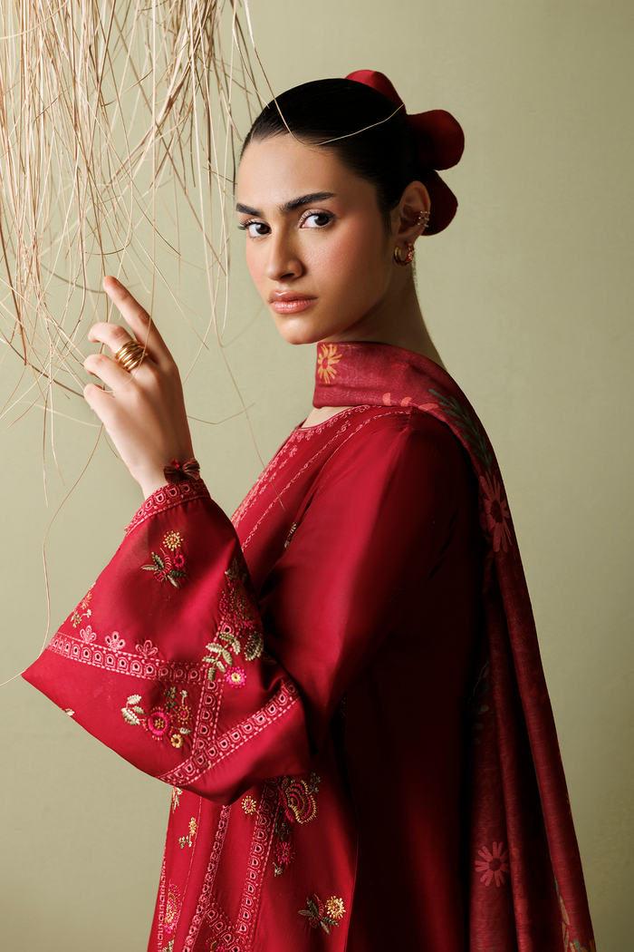 EMBROIDERED LAWN USE-9343