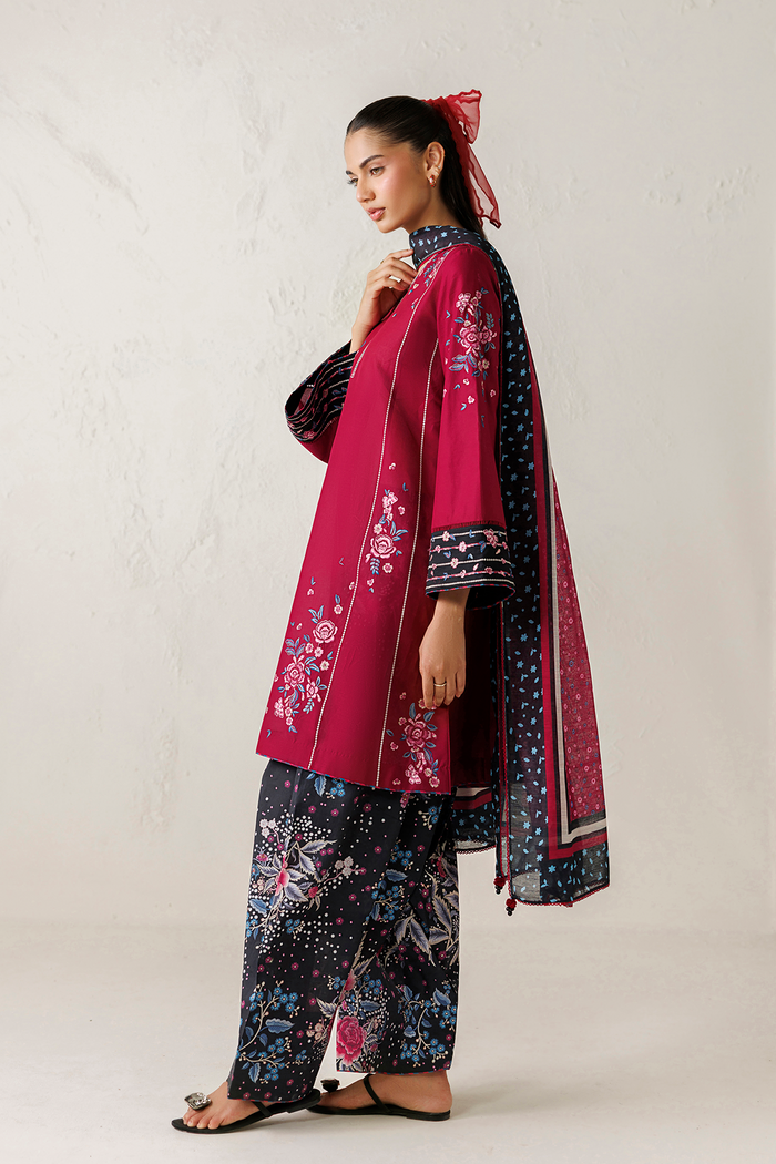 EMBROIDERED LAWN USE-9374