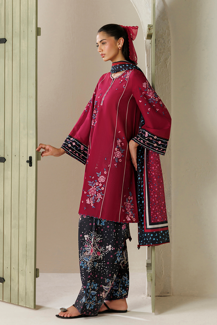 EMBROIDERED LAWN USE-9374