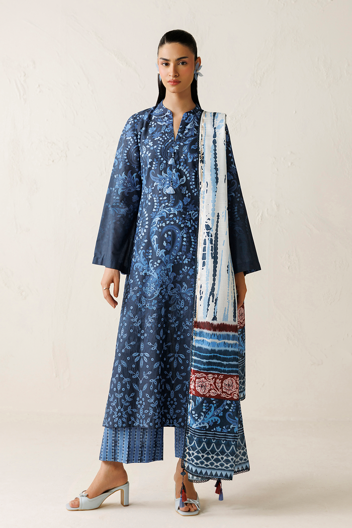 EMBROIDERED LAWN USE-9378