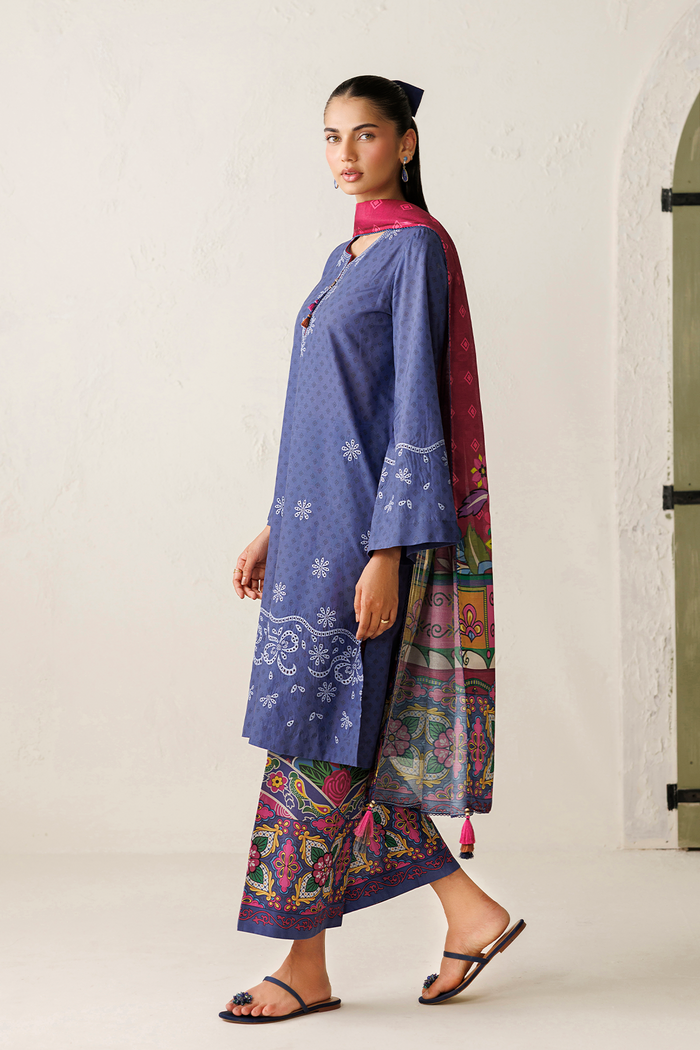 EMBROIDERED LAWN USE-9386