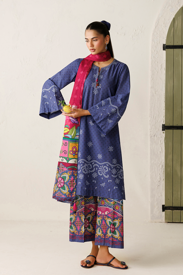 EMBROIDERED LAWN USE-9386