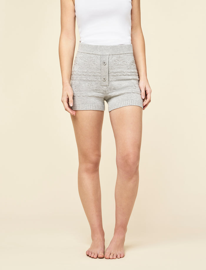 Fairisle Knit Short
